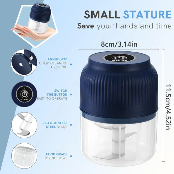 Cordless Electric Mini Garlic Chopper