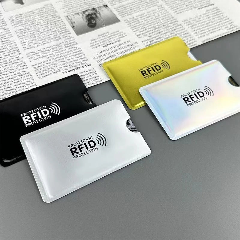 RFID-Blocking Card Protector Sleeves (10-Pack)