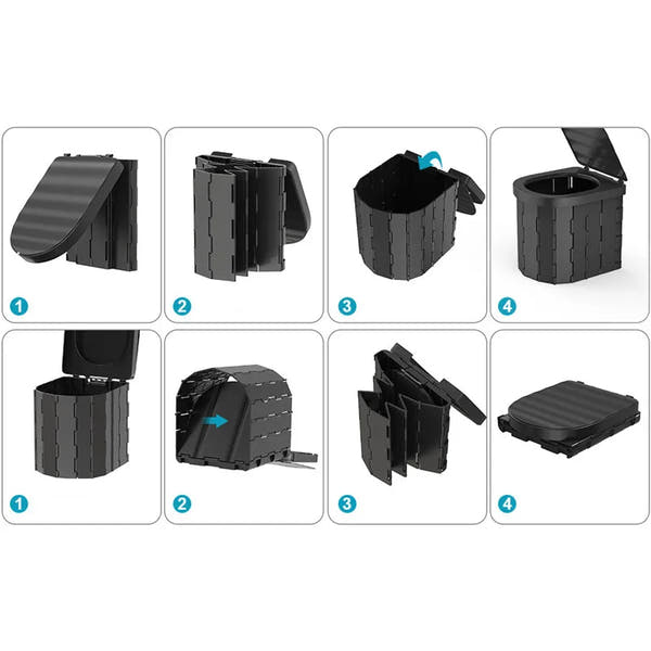 Folding Portable Car Toilet