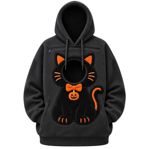Pet Pouch Hoodie (Carry Your Cat or Dog)