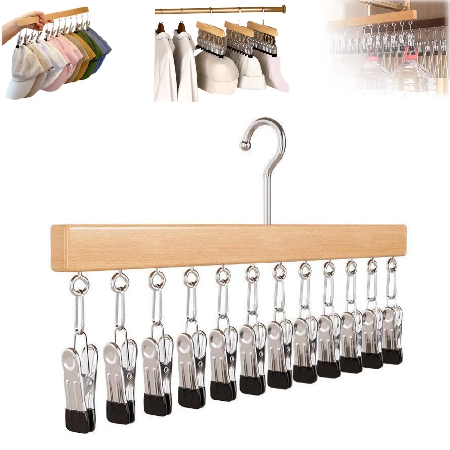 Space-Saving Hanging Closet Organizer