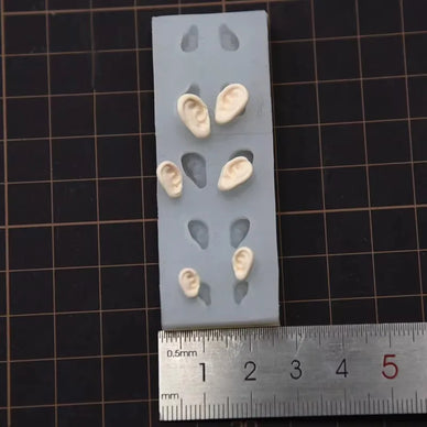 Discover Easy Doll Ear Crafting with a Small Silicone Mold