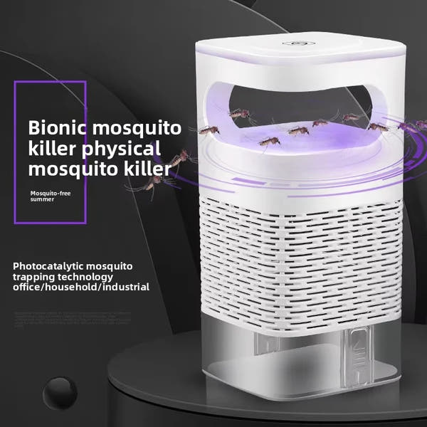 Mosquito killer lamp plugged in