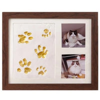 DIY Pet Paw Print Keepsake Frame