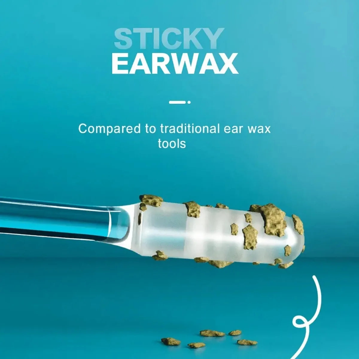 Reusable Sticky Ear Cleaner Sticks (24-Pack)