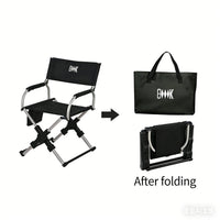 Foldable Aluminum Camping Director Chair