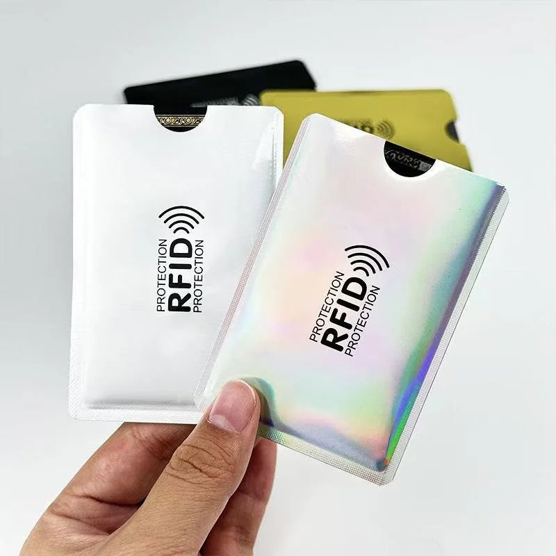 RFID-Blocking Card Protector Sleeves (10-Pack)