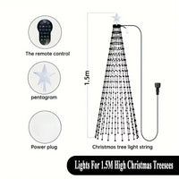 Smart LED Christmas Tree Lights (App-Controlled)