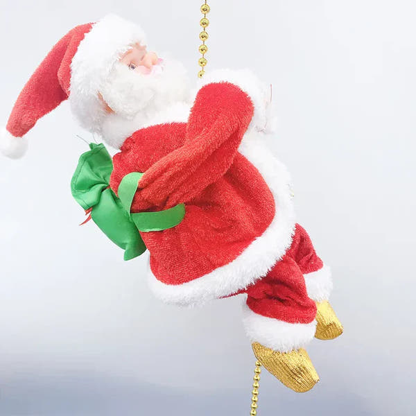 Climbing Santa Decoration