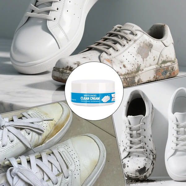 Waterless White Shoe Cleaner Cream