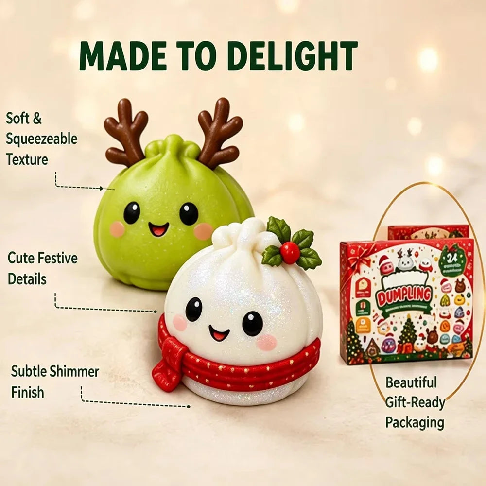 Dumpling Squishies Advent Calendar