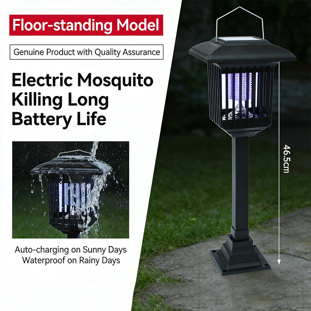 3-in-1 Solar Garden Insect Killer Light