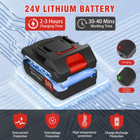 21V Cordless Weed Wacker & Edger — 3-in-1 Kit
