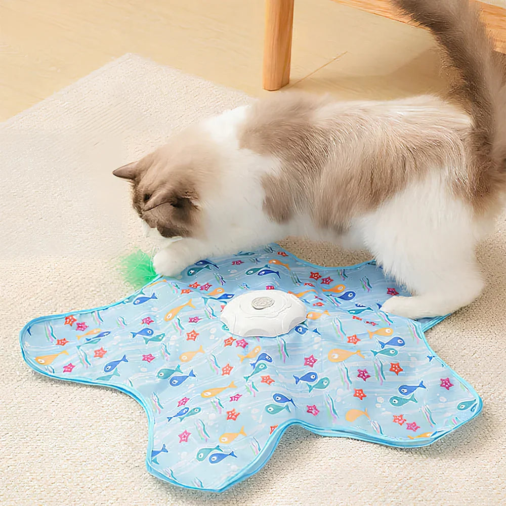 Flashing Feather Cat Toy