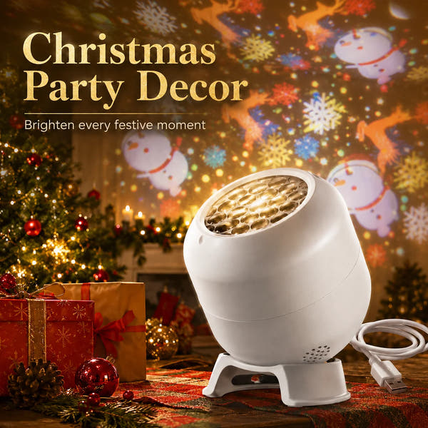 Christmas Snowflake Projector Light