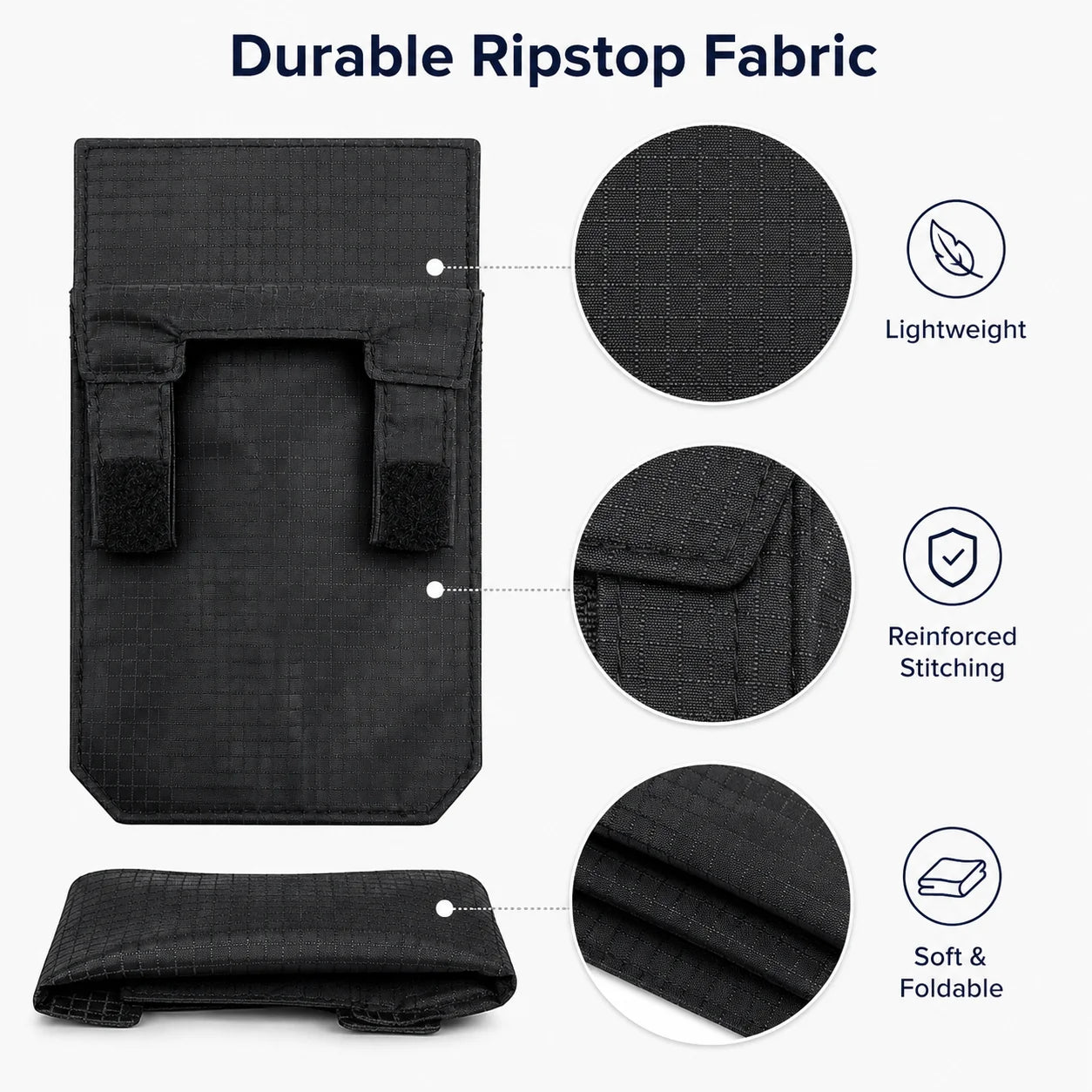 Slim Hidden Belt Wallet