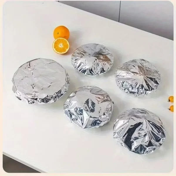 Reusable foil food covers