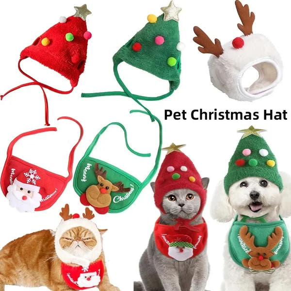 Christmas Pet Hat & Towel