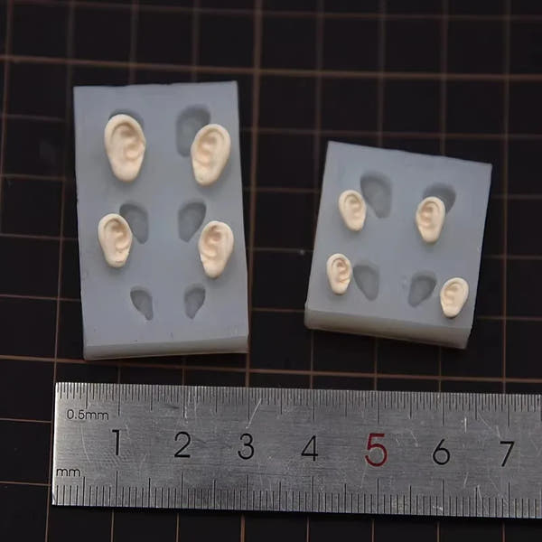 Silicone Doll Ear Mold