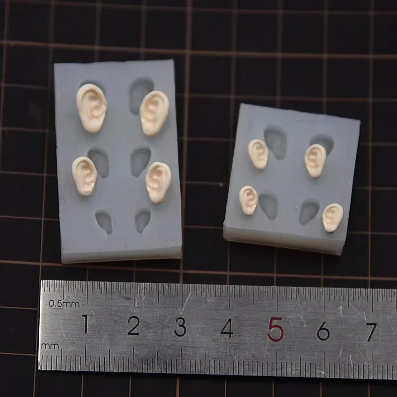 Silicone Doll Ear Mold