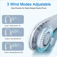 Rechargeable Neck Fan