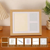 DIY Pet Paw Print Keepsake Frame