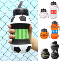 Foldable Sports Ball Water Bottle