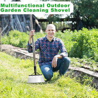 Heavy-Duty Garden Edging Shovel & Moss Scraper