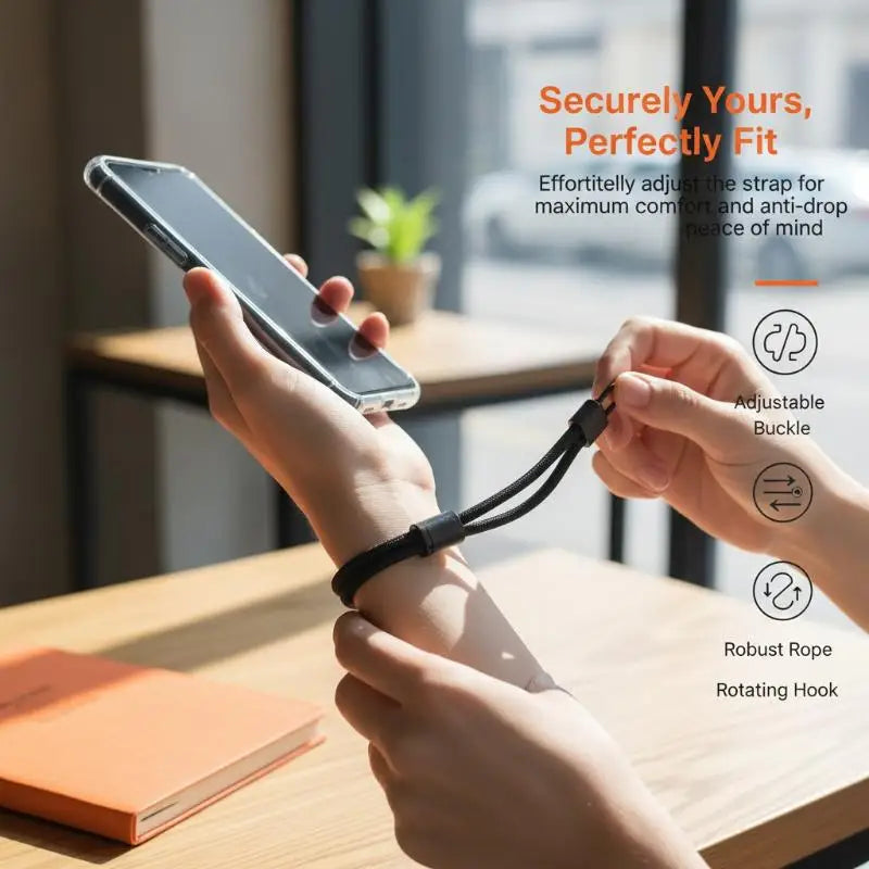 Adjustable Anti-Drop Phone Wrist Strap