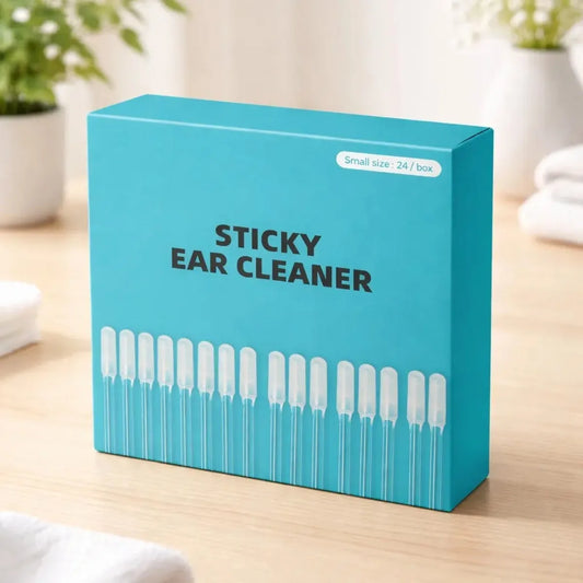 Reusable Sticky Ear Cleaner Sticks (24-Pack)