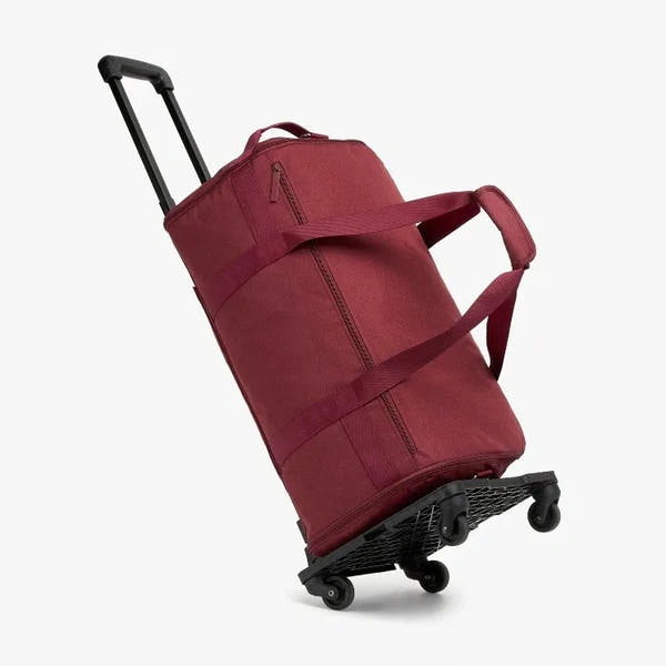 Large-Capacity Travel & Gym Duffel with Trolley Sleeve