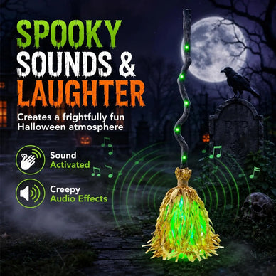 Why This Glowing Witch Broom Stands Out