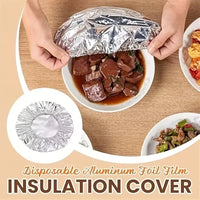 Foil cover for plates