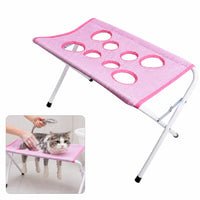 Foldable Pet Grooming Hammock Table