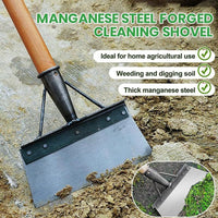 Heavy-Duty Garden Edging Shovel & Moss Scraper