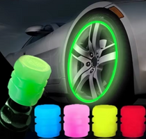 Glow Wheel Valve Caps