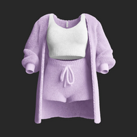 LuxCozy Knit Lounge Set