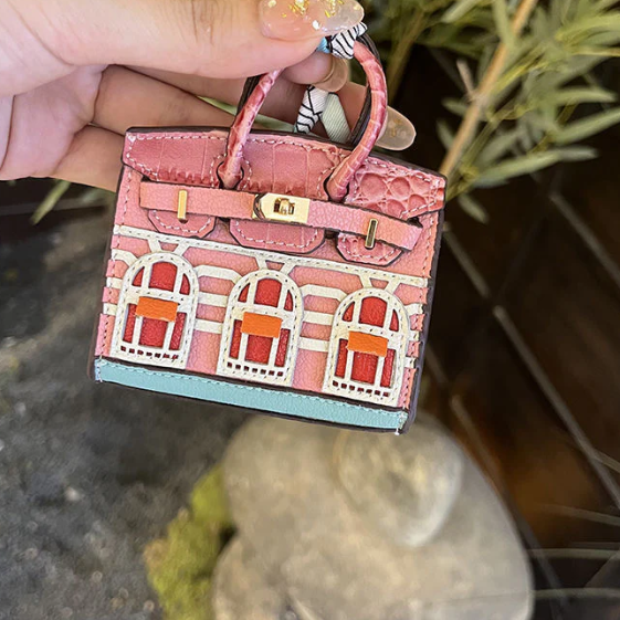 Mini House Bag Charm