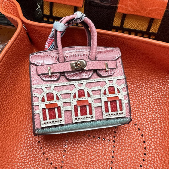 Mini House Bag Charm