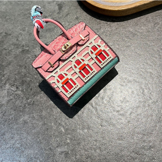 Mini House Bag Charm