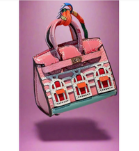 Mini House Bag Charm