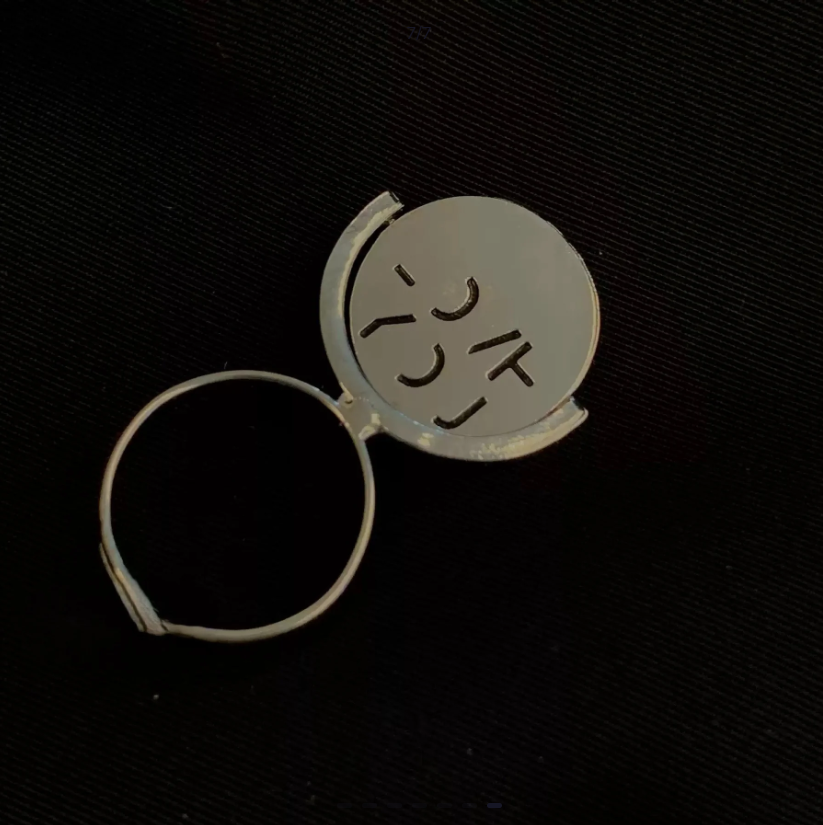 'I Love You' Couple Ring