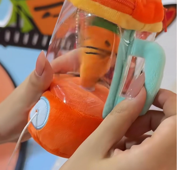 Carrot Mixer Plush Toy