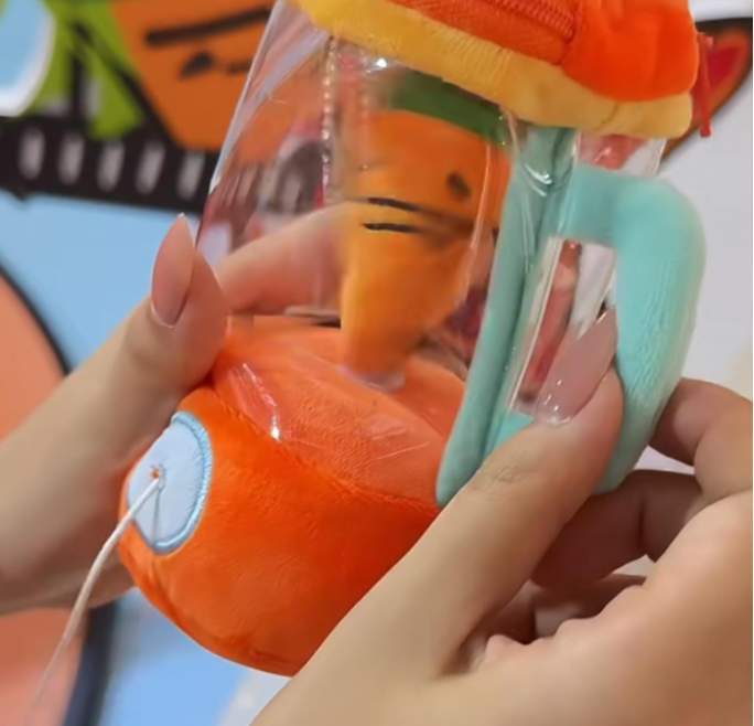 Carrot Mixer Plush Toy