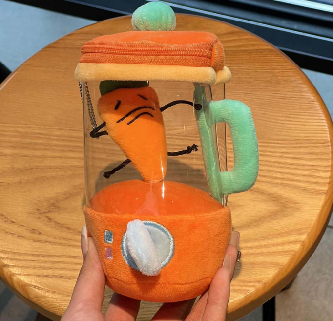 Carrot Mixer Plush Toy