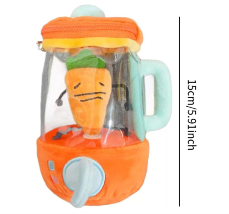 Carrot Mixer Plush Toy