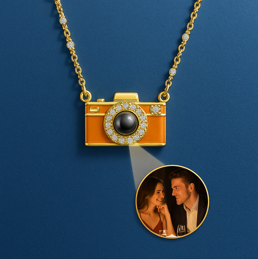 Camera Projector Necklace