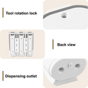 3-Chamber Shower Dispenser