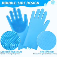 Silicone Cleaning Gloves
