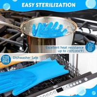 Silicone Cleaning Gloves